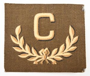 British WW2 Sleeve Trade Badge 'Cook'