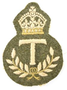 British WW2 Sleeve Trade Badge 'Technician'