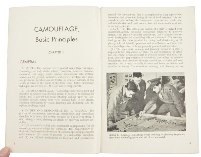 US WW2 Field Manual Basic Camouflage — image 4