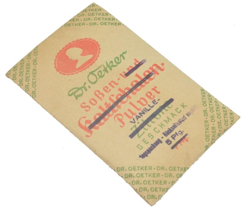 German Third Reich era 'Dr.Oetker' Vanilla Sauce — image 3