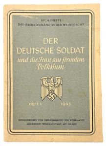 German WH Booklet 'Die Deutsche Soldat'