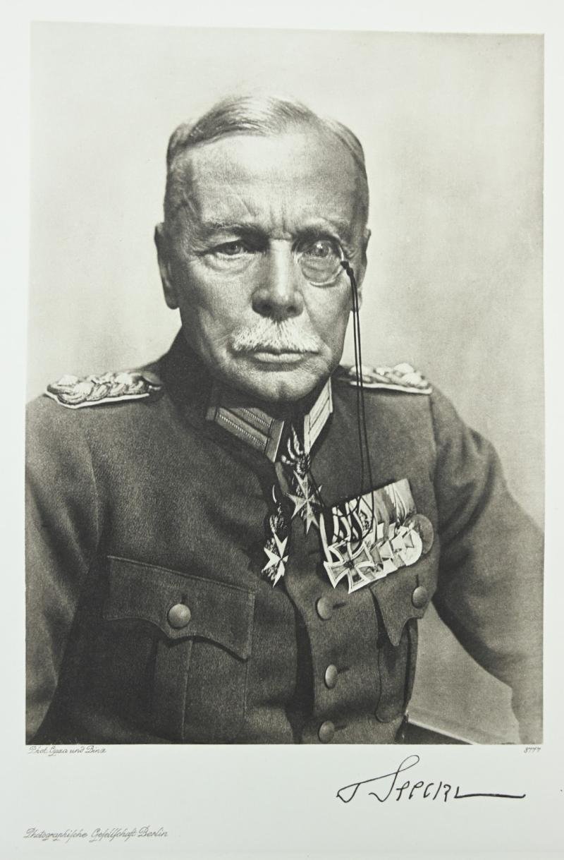 German Third Reich Portrait Picture Generaloberst 'Hans von Seeckt' — image 2