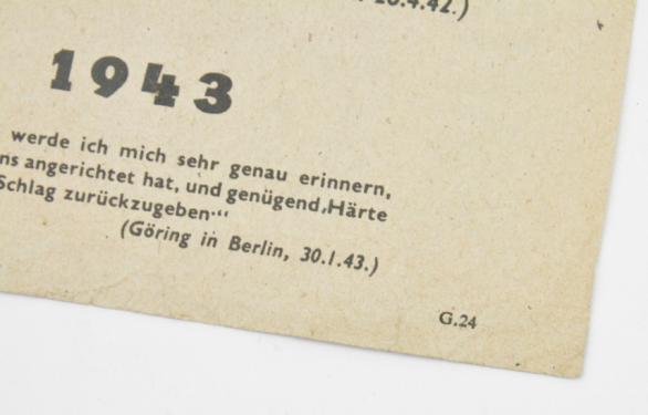 Allied WW2 Droppingflyer 'Versprechen' — image 2