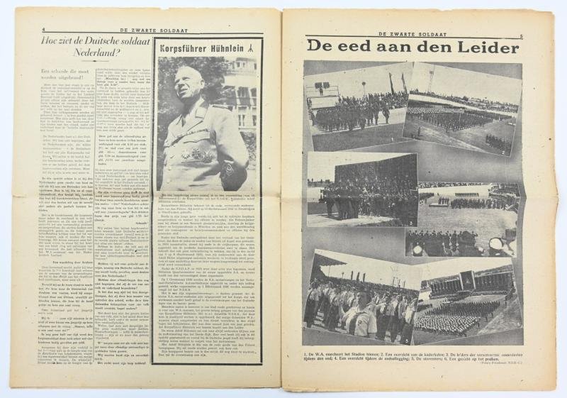 Dutch / Waffen-SS 'Zwarte Soldaat' Newspaper — image 4