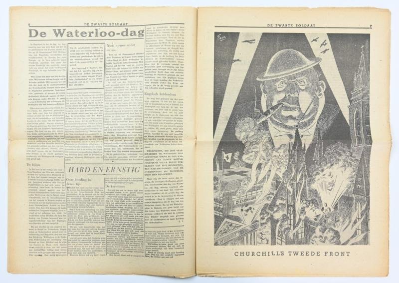 Dutch / Waffen-SS 'Zwarte Soldaat' Newspaper — image 5
