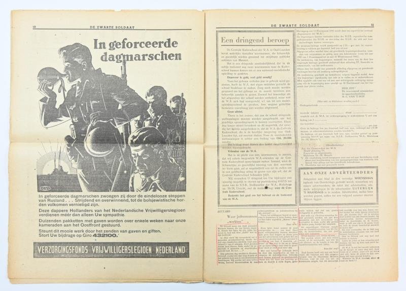 Dutch / Waffen-SS 'Zwarte Soldaat' Newspaper — image 7