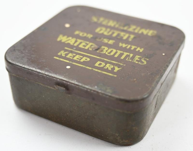 British WW2 Sterilizing Tin Can — image 2