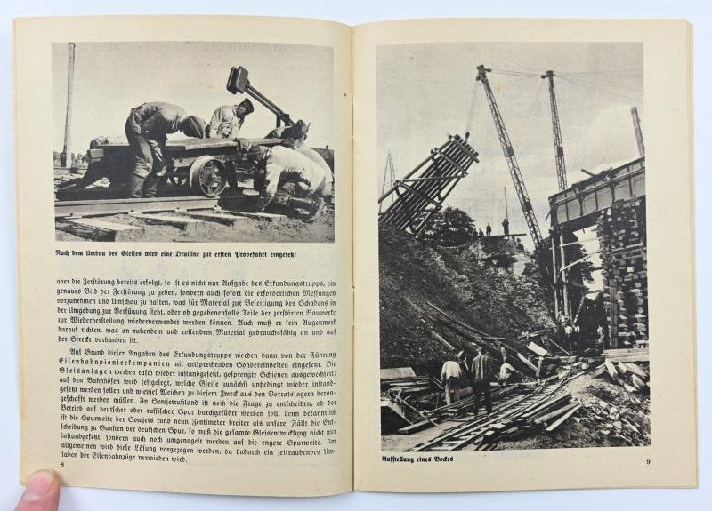 German Booklet 'Eisenbahn Pioniere, Waffenhefte des Heeres' — image 5