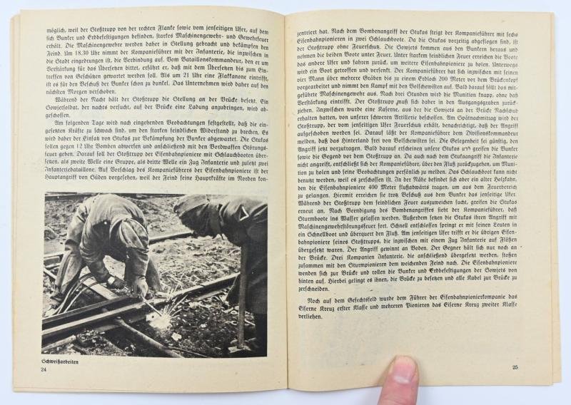 German Booklet 'Eisenbahn Pioniere, Waffenhefte des Heeres' — image 6