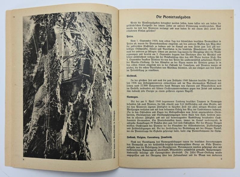 German Booklet 'Pioniere, Waffenhefte des Heeres' — image 4