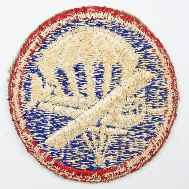 US WW2 Enlisted Men Combined Glider/Parachute Cap badge — image 3
