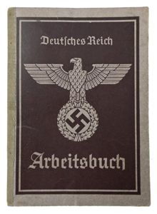 German Third Reich Workerspass