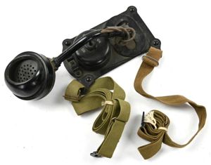 US WW2 Signal Corps Chest Microphone TD-1