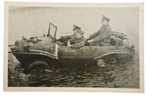 German WH Picture 'Schwimmwagen'