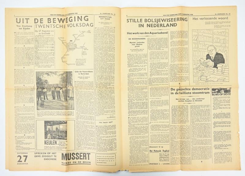 Dutch 'Volk en Vaderland' Newspaper — image 5