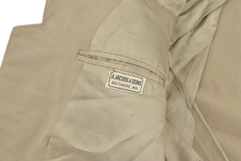 US Army Airforce Officers Summer Tunic 'Major Harry M. Thron' — image 3