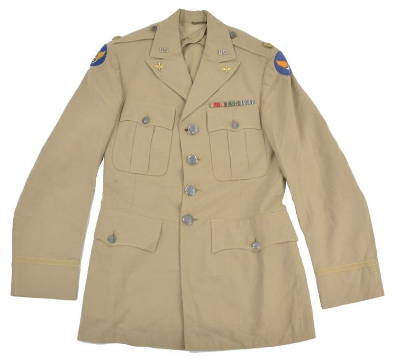 US Army Airforce Officers Summer Tunic 'Major Harry M. Thron' — image 6