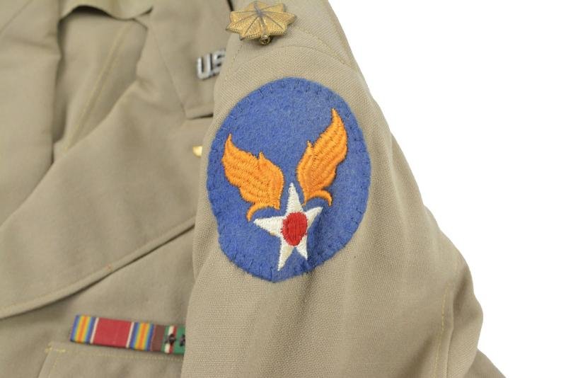 US Army Airforce Officers Summer Tunic 'Major Harry M. Thron' — image 9