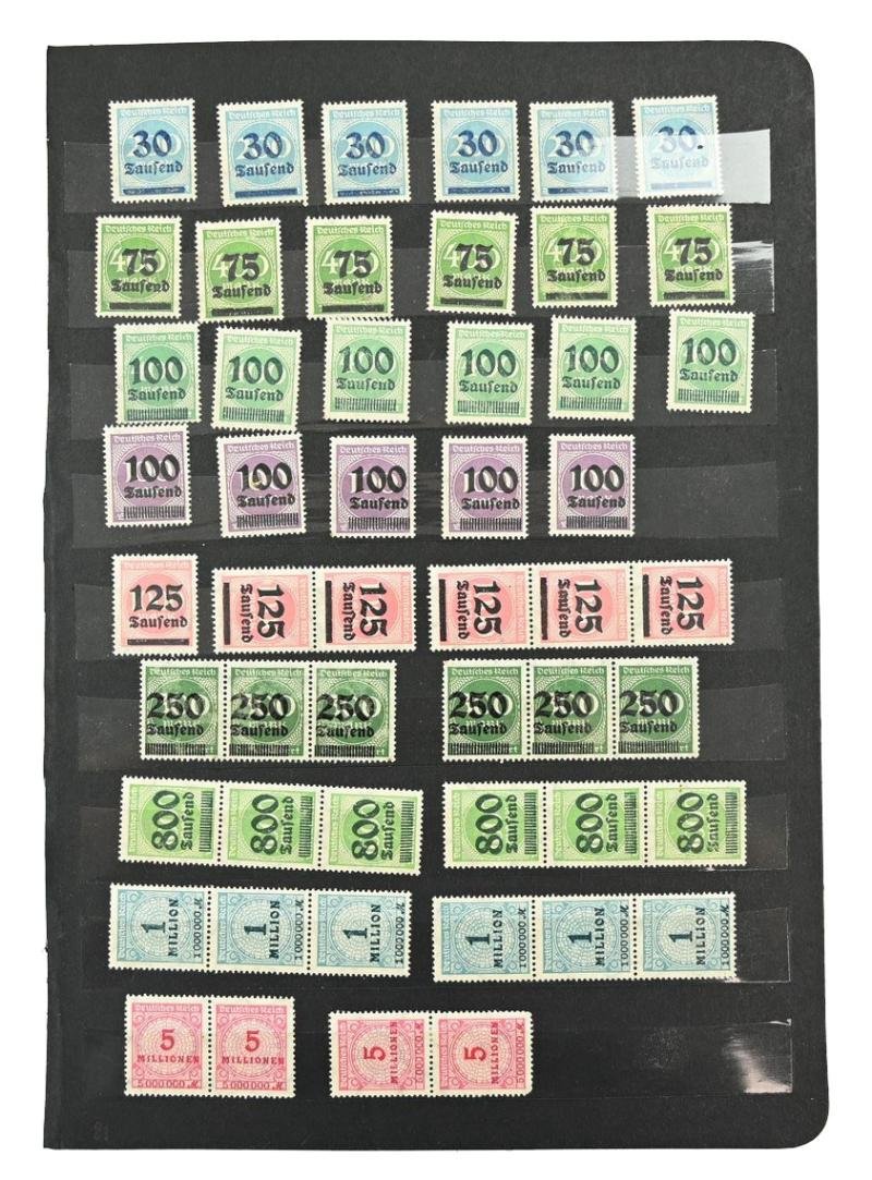 German Post Stamps 'Deutsche Reich' — image 2