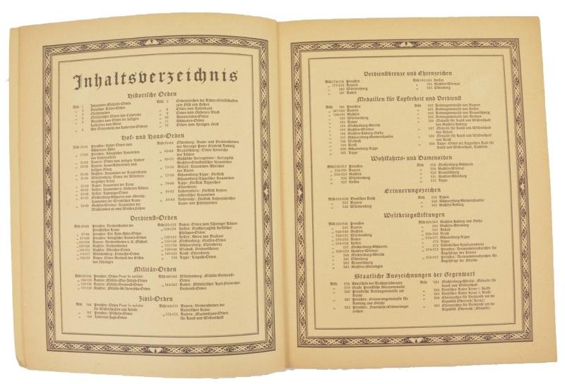 German Third Reich Cigaret Album 'Orden' — image 3