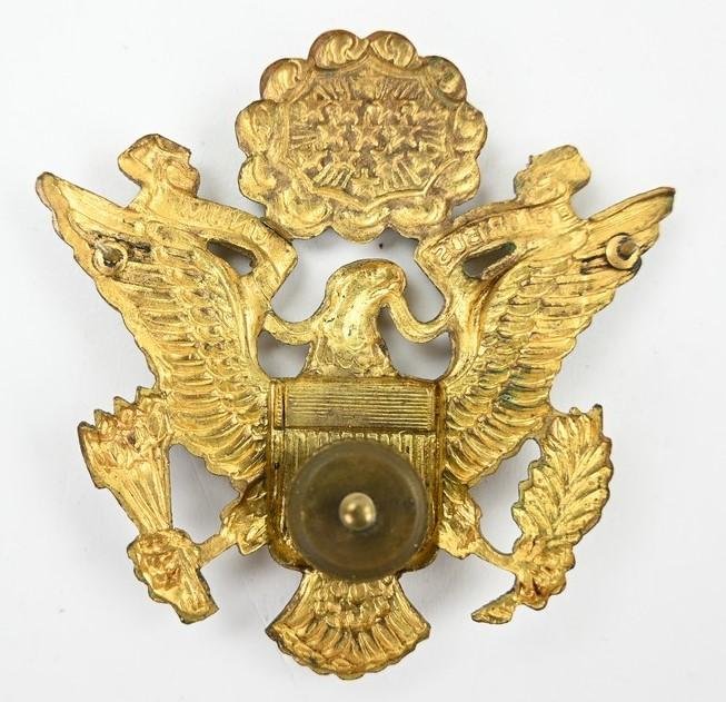 USAAF WW2 Officer's Cap Badge — image 2