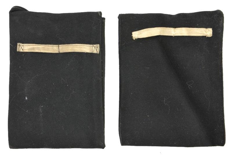 German WH Black Cloth Document Pouches — image 2