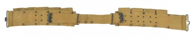 US WW1/WW2 M-1918 Cal.30 Cartridge Belt Mounted — image 3