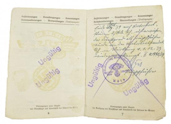 German NSKK Member Pass — image 5