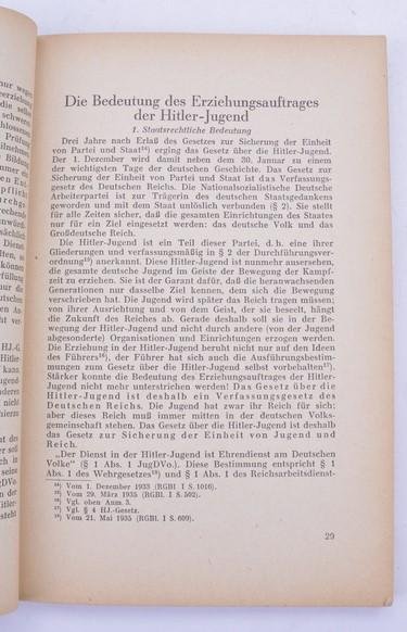 German HJ Book 'Die Jugend Dienstplicht' — image 4