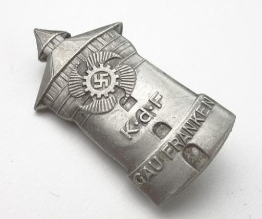 German KdF Tinne Badge — image 3