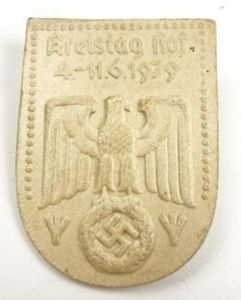 German Kreistag Hof 4.-11.6.1939 Badge