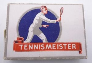 German Sigaret package 'Tennismeister'