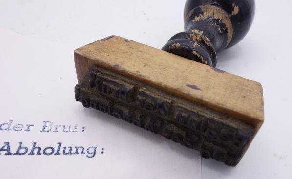 German WH Ink-Stamp — image 3