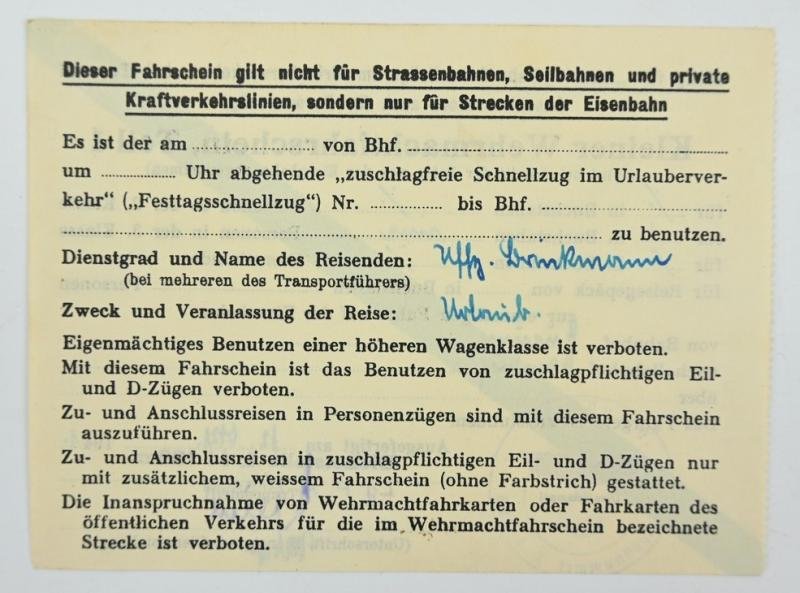German WH Travel Permit part 1&2 — image 3