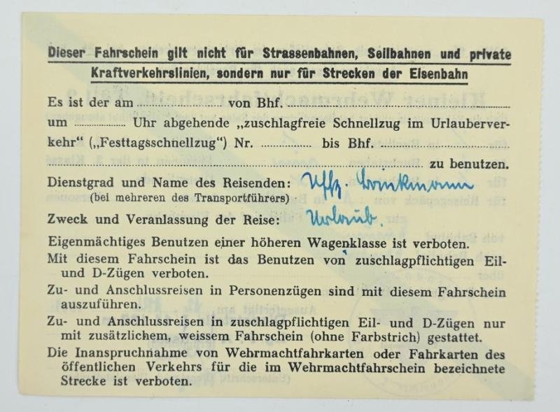 German WH Travel Permit part 1&2 — image 5