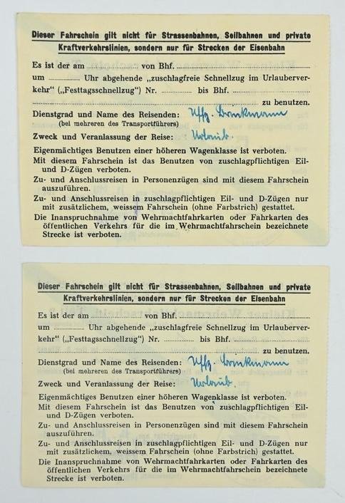 German WH Travel Permit part 1&2 — image 6