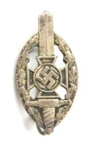 German NSKOV Membership Badge
