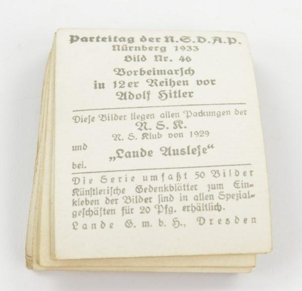 German NSDAP Parteitag 1933 Cigaret Album Pictures — image 3