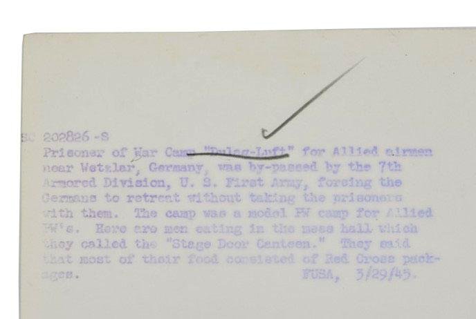 US WW2 Prisoner of War Picture Wetzlar Germany — image 3