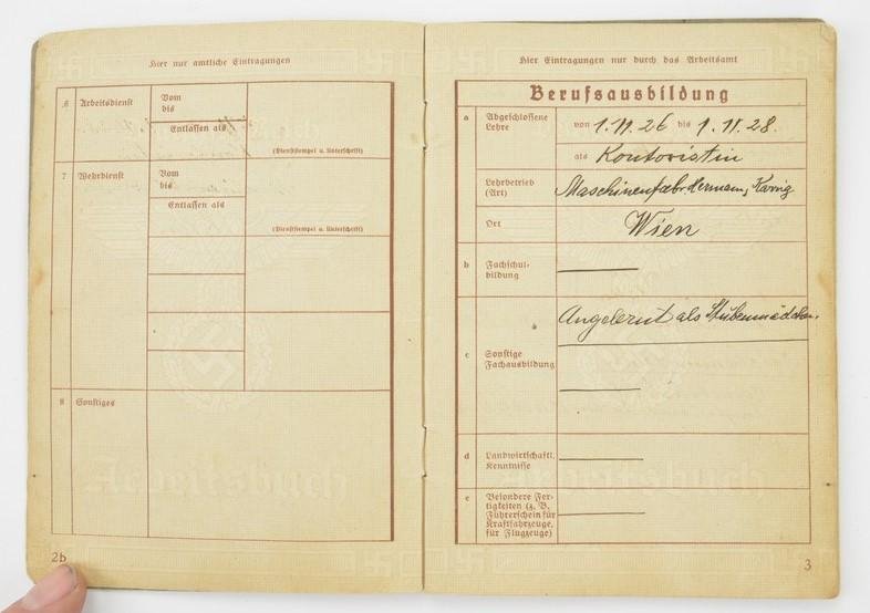 German Workers Pass 'Rosa Stiefsohn' — image 4