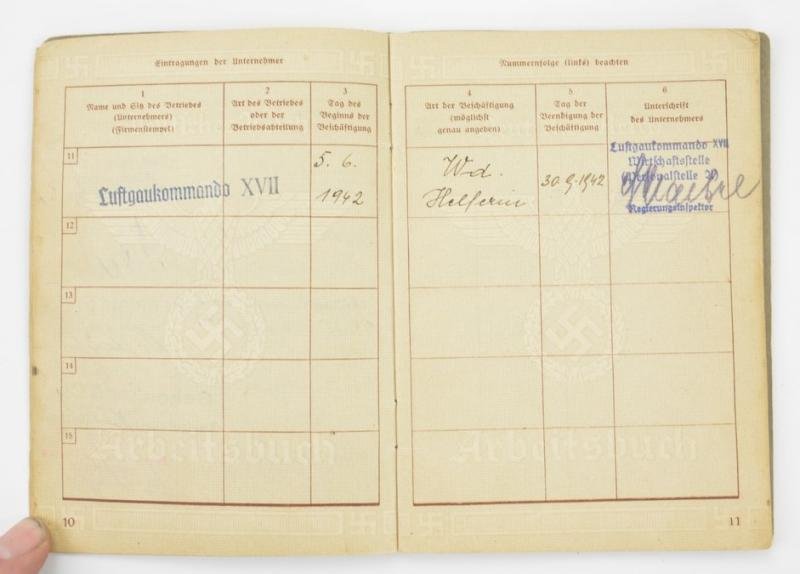 German Workers Pass 'Rosa Stiefsohn' — image 8