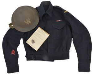 British WW2 Warden Grouping