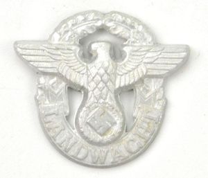 German Auxiliary Police Badge 'Landwacht'