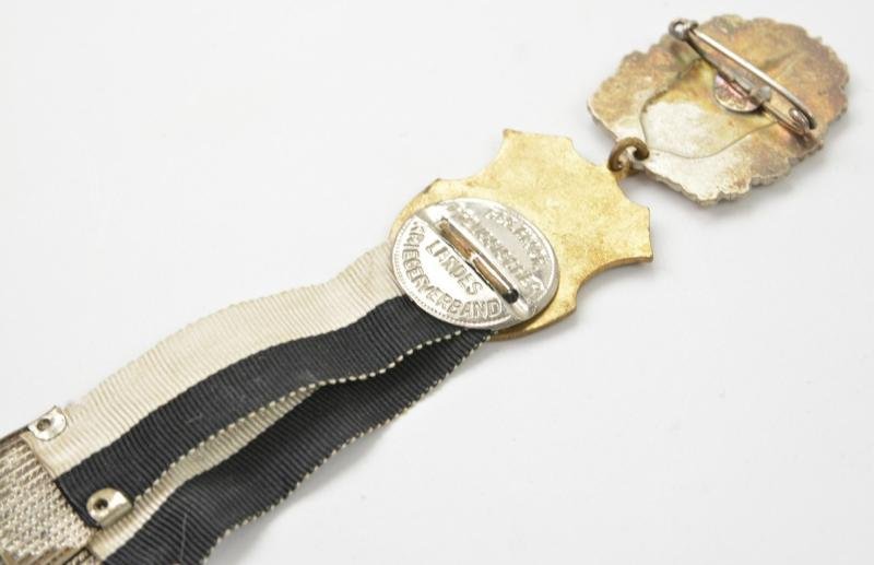 Preussischer Kriegerverein Abzeichen Landes Kriegerverband mit Spange 25 Jahre — image 5