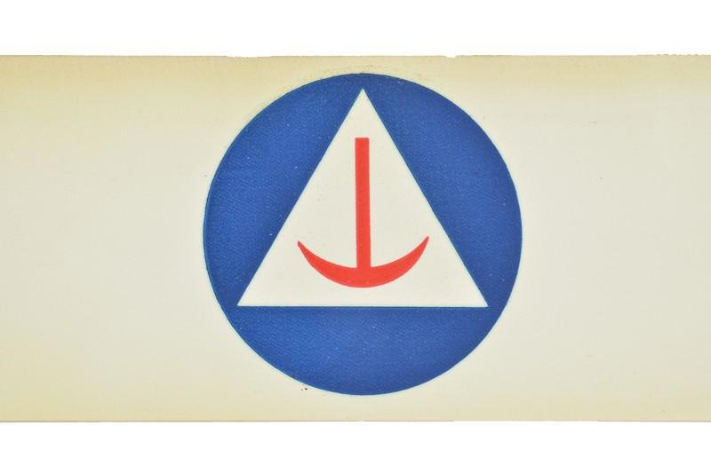 US WW2 Civil Defense Armband — image 2