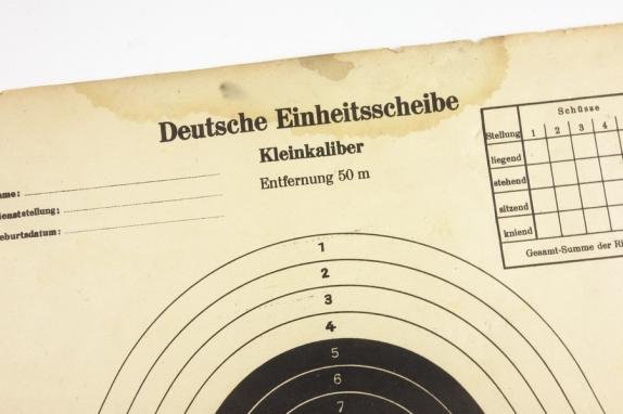 German WW2 Shooting target disk — image 2
