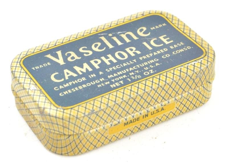 US WW2 Era Vasoline Tin Can — image 2