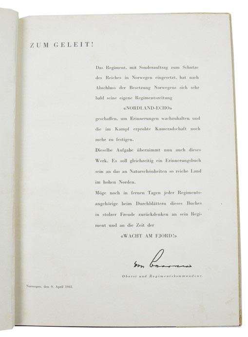 German Book 'Wacht am Fjord' 1941 — image 4