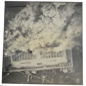 US WW2 Recon and Attack picture of Poitiers Baracks France