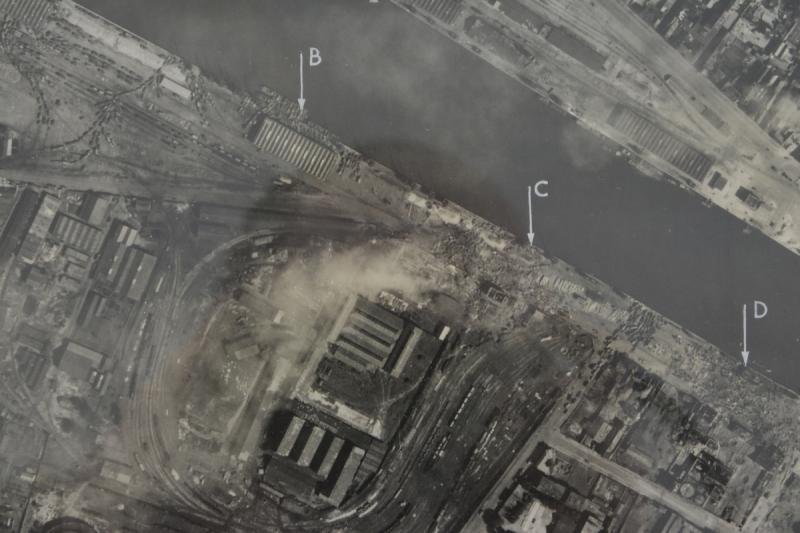 US WW2 Aerial Recon Picture Rouen Normandy Operation Paddle — image 2
